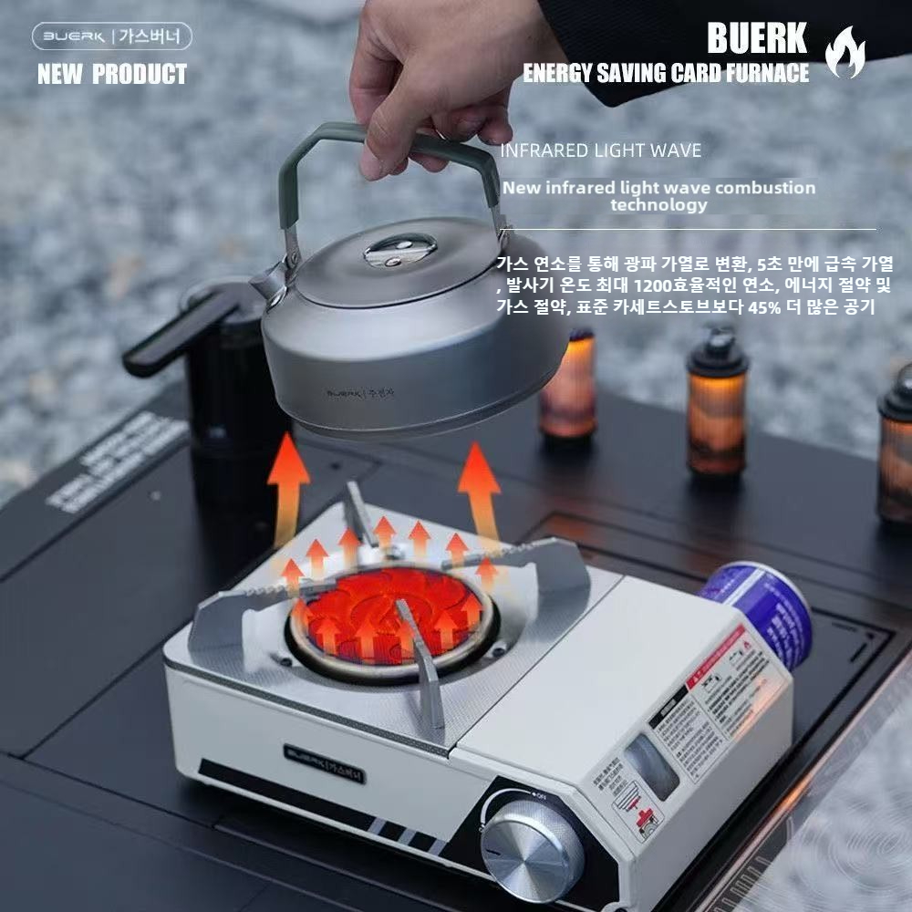 Outdoor Kitchen Power Burner - BUERK 4000W Infrared Stove Portable High-Power