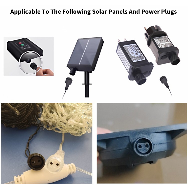 2Pin LED Connector with 25cm W - Extension Cord Outdoor 评论和价格